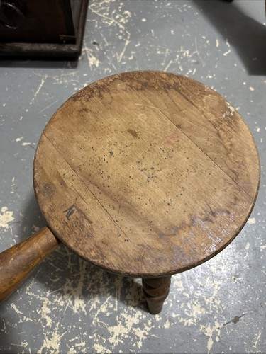 Vintage milking stool with - milking,